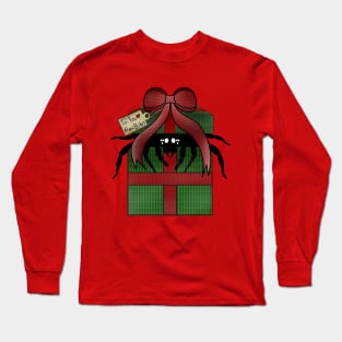 Christmas Present Spider (From: Bitey tag) Long Sleeve T-Shirt